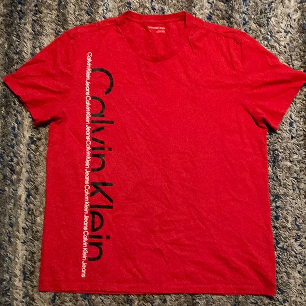Calvin Klein Red T-Shirt